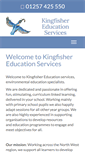 Mobile Screenshot of kingfishereducation.co.uk